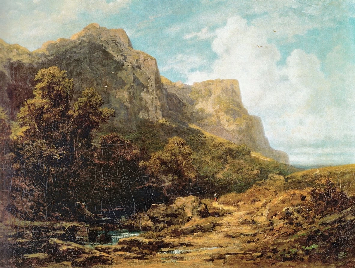 Paesaggio montano bavarese